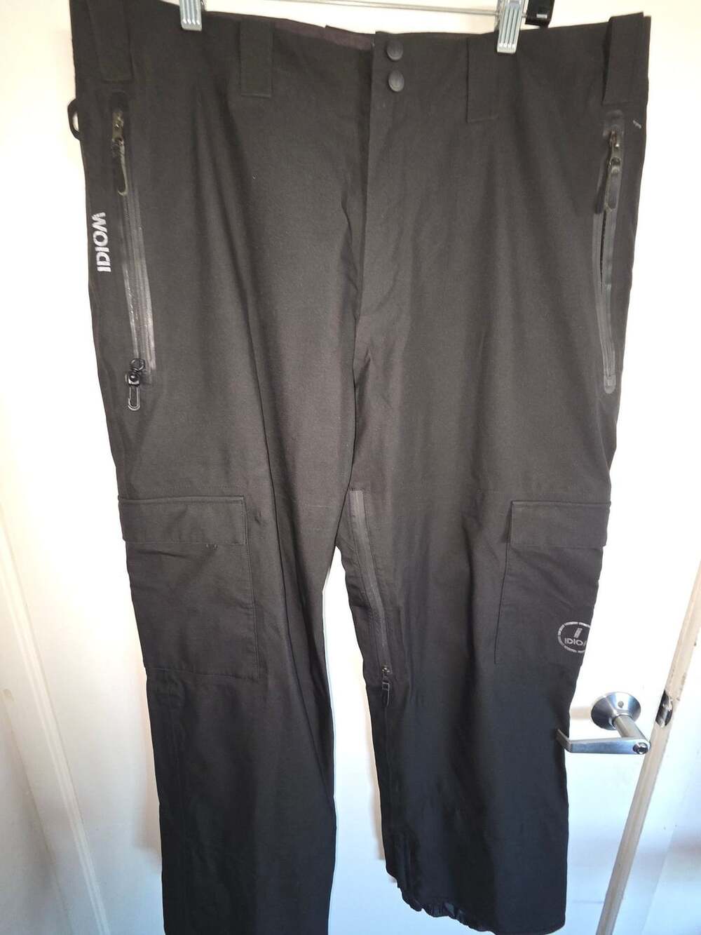 IDIOM Burton Snowboarding Gore-Tex Soft Shell Pants Men's Size L Black